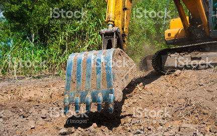 Digger and driver hire by Oakwood Fencing